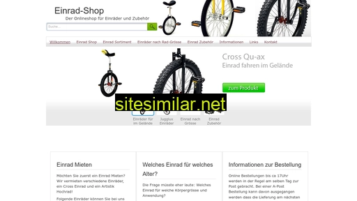 einrad-shop.ch alternative sites