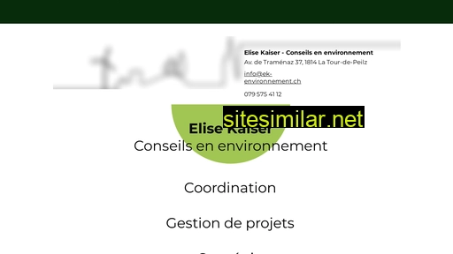 ek-environnement.ch alternative sites