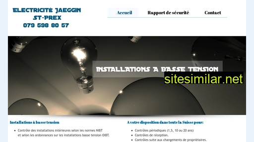 electricite-jaeggin.ch alternative sites