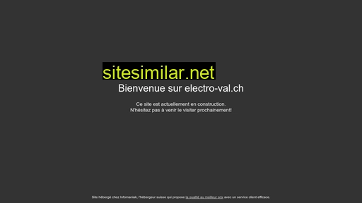 electro-val.ch alternative sites