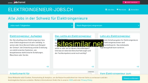 elektroingenieur-jobs.ch alternative sites