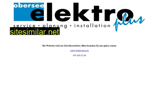 elektroplus.ch alternative sites