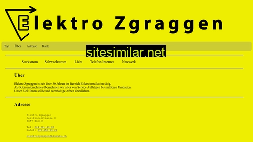 elektrozgraggen.ch alternative sites