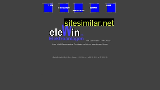 elewin.ch alternative sites