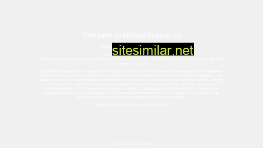 elishaschoppig.ch alternative sites