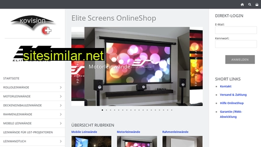 elitescreens.ch alternative sites