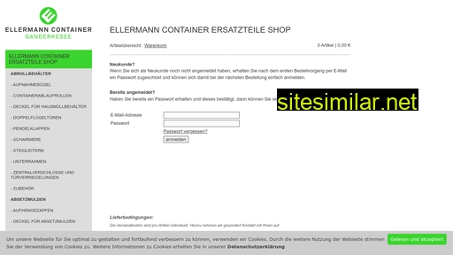 ellermann-container.ch alternative sites