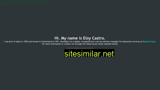 eloy.ch alternative sites