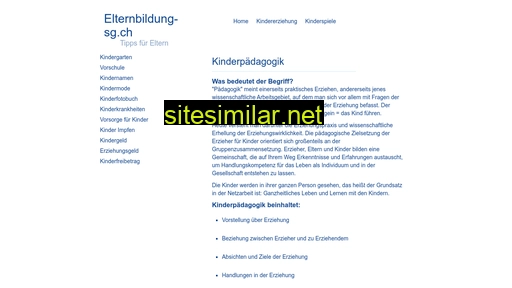 elternbildung-sg.ch alternative sites