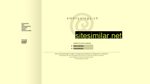 embryology.ch alternative sites