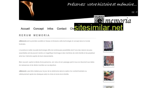 ememoria.ch alternative sites