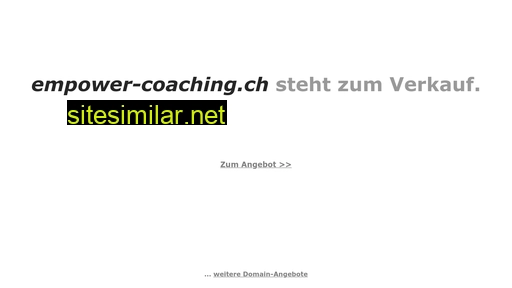 empower-coaching.ch alternative sites