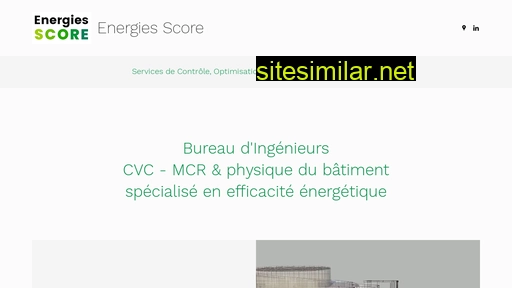 Energies-score similar sites