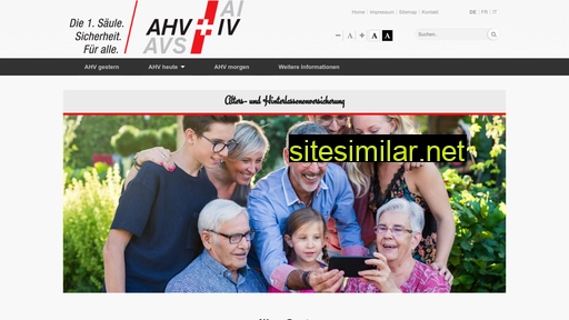 entwicklung-ahv.ch alternative sites