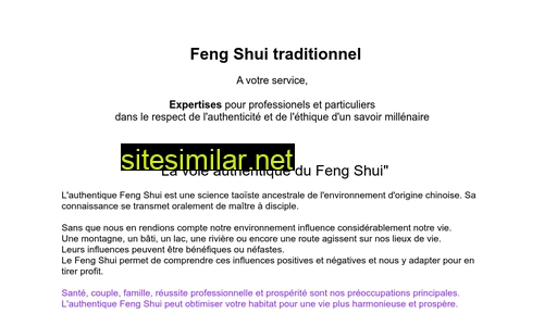 environnement-fengshui.ch alternative sites