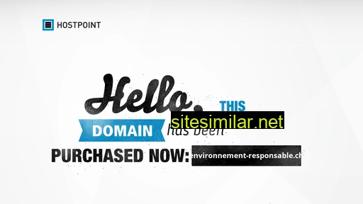 Environnement-responsable similar sites