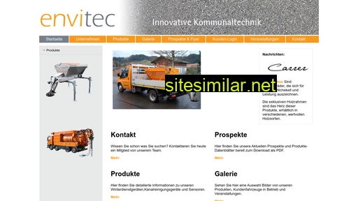 envitec.ch alternative sites