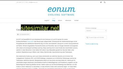 eonum.ch alternative sites