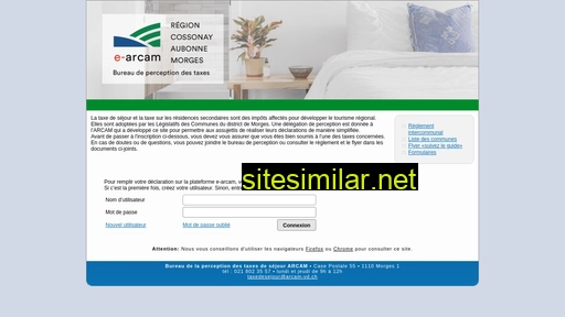 e-arcam.ch alternative sites