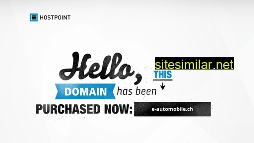 e-automobile.ch alternative sites