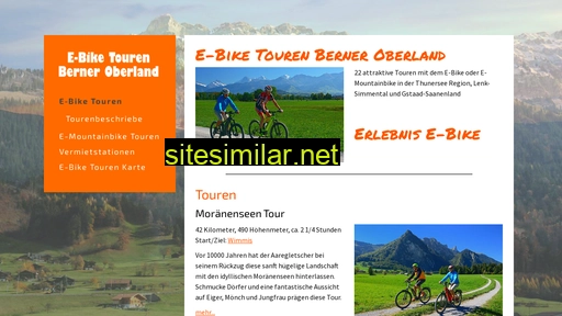 e-bike-touren.ch alternative sites