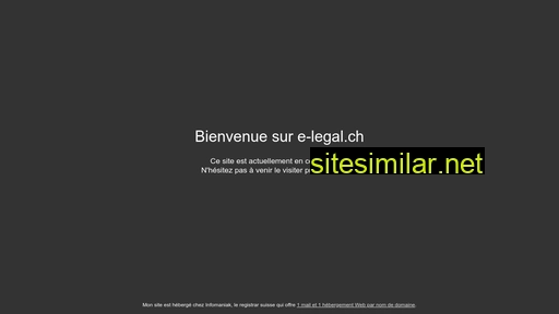 e-legal.ch alternative sites