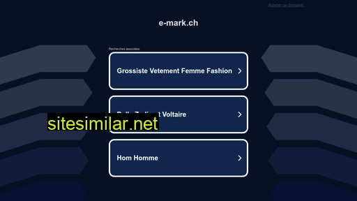 e-mark.ch alternative sites