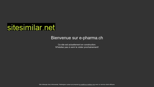 e-pharma.ch alternative sites