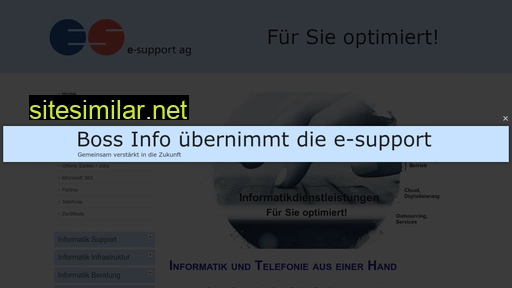 e-support.ch alternative sites