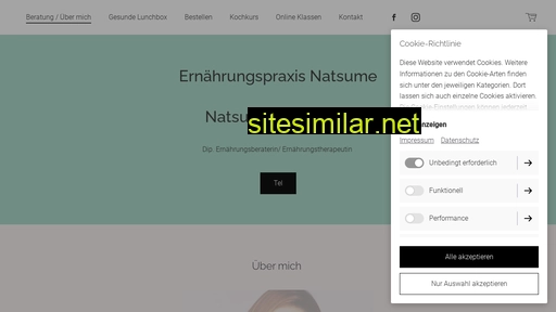 ernaehrungspraxisnatsume.ch alternative sites