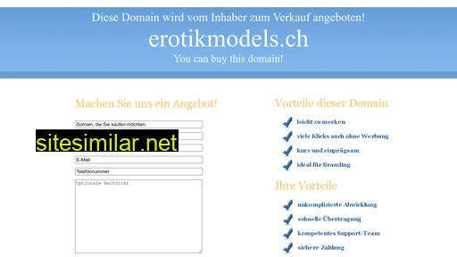erotikmodels.ch alternative sites