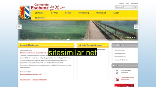 eschenz.ch alternative sites