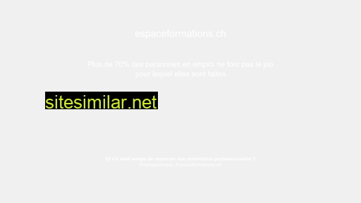 espaceformations.ch alternative sites