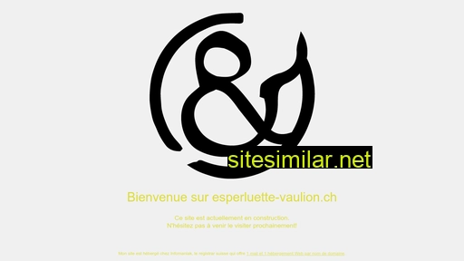 esperluette-vaulion.ch alternative sites
