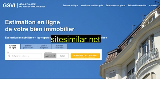 Estimation-immobiliere-suisse similar sites