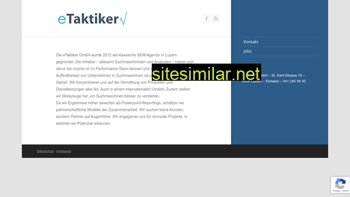 etaktiker.ch alternative sites