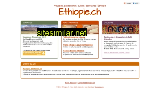 ethiopie.ch alternative sites