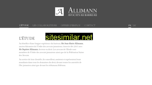 etudeallimann.ch alternative sites