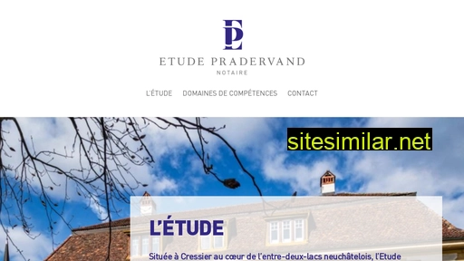 etudepradervand.ch alternative sites