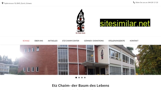 etzchaim.ch alternative sites