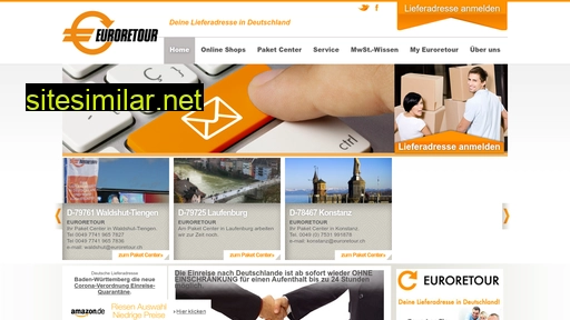 euroretour.ch alternative sites