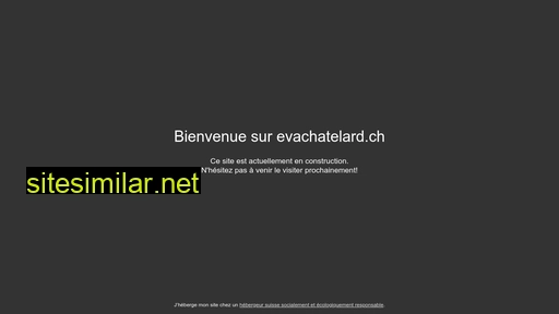 evachatelard.ch alternative sites