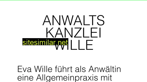 evawille.ch alternative sites