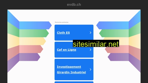 evdb.ch alternative sites