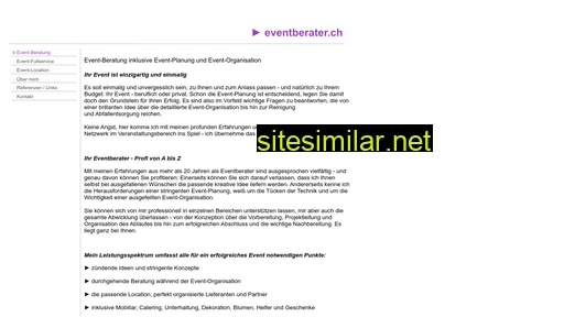 eventberater.ch alternative sites