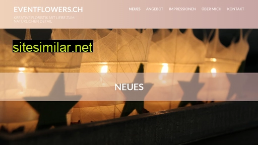 eventflowers.ch alternative sites