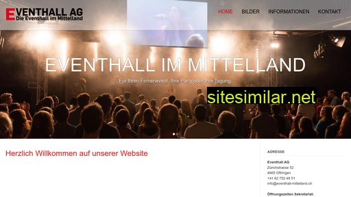 eventhall-mittelland.ch alternative sites