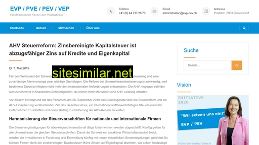 evp-pev.ch alternative sites
