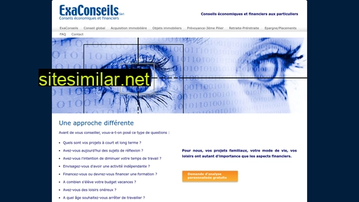 exaconseils.ch alternative sites