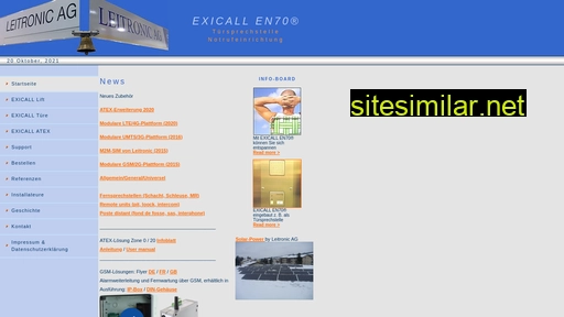 exicall.ch alternative sites